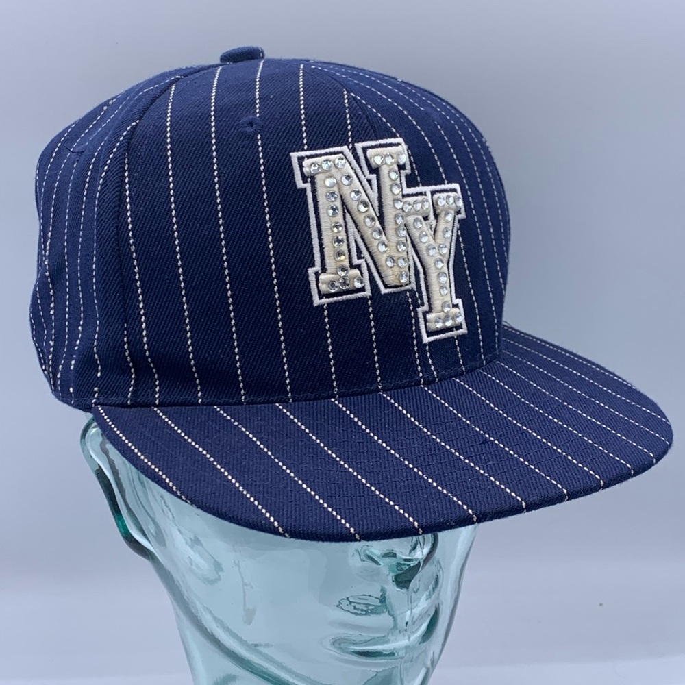 Georgetown Collection New York Blue White Stripe Bling XL